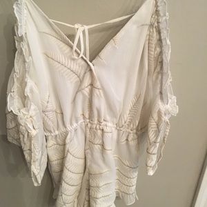 Lovers and Friends off the shoulder romper